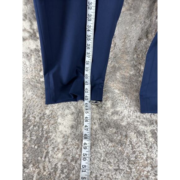 NEW Vince Camuto Sz W37 44XL Straight Leg Trouser Pants Navy Blue Button Zip NWT - Picture 3 of 12